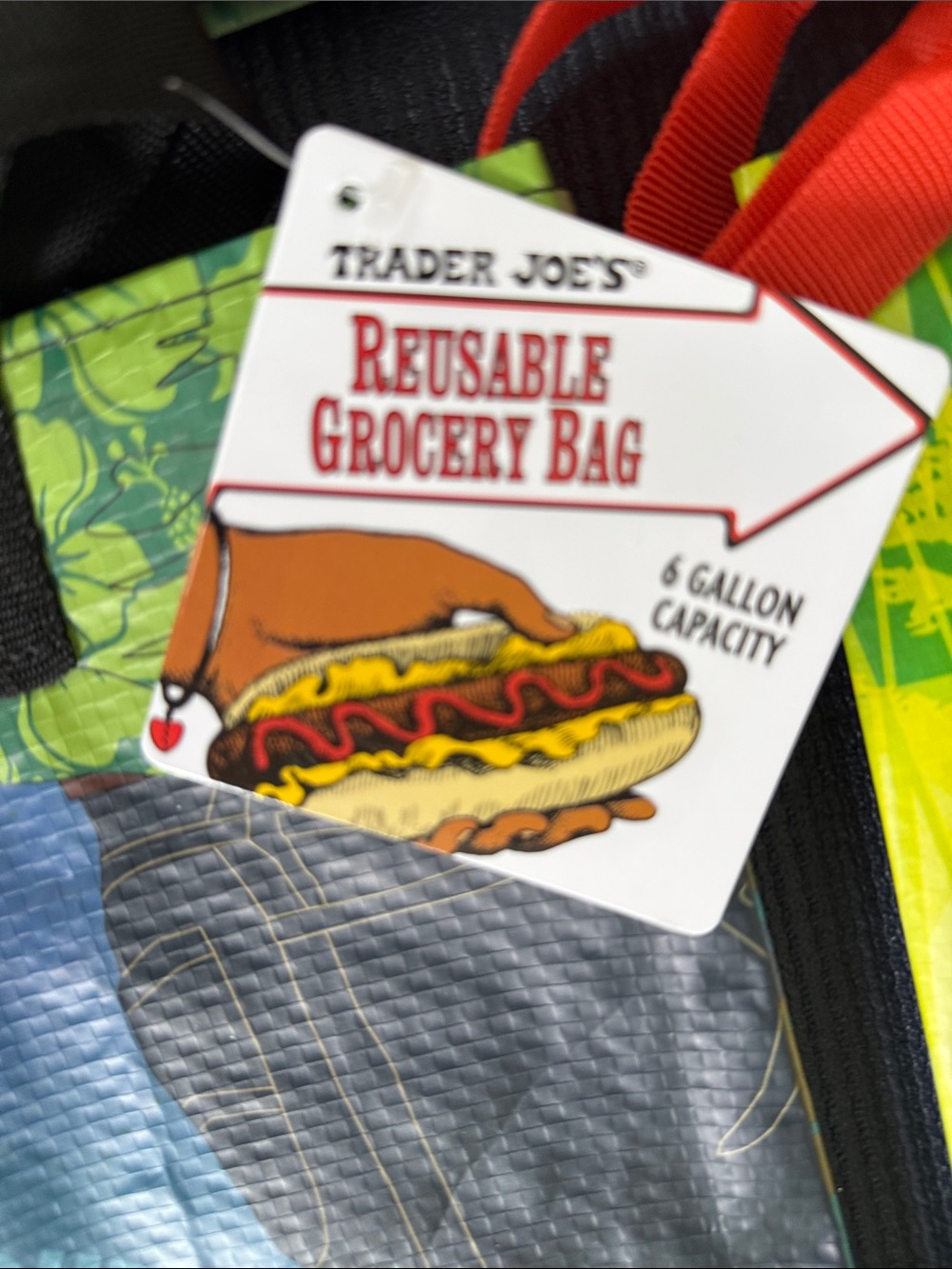 Trader Joe's Reusable Tote Bags - States (Set of 4) - Picture 6 of 10